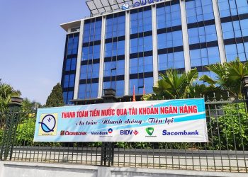 Thanh toán tiền nước qua ngân hàng: Thay đổi để thêm tiện ích