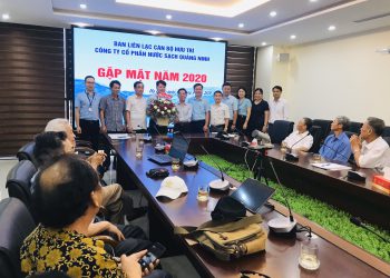 Công ty CP Nước sạch Quảng ninh gặp mặt các thế hệ cán bộ hưu trí qua các thời kỳ