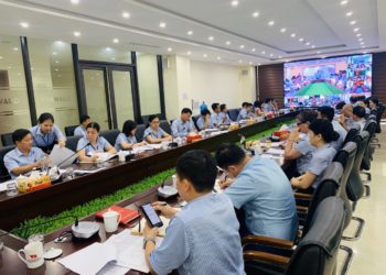 Công ty CP Nước sạch Quảng Ninh họp giao ban sản xuất kinh doanh tháng 7/2020