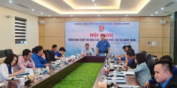 Thành đoàn Hạ Long tổ chức Hội nghị giao ban cụm thi đua các thành phố, thị xã năm 2020