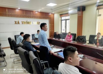 Ngày 04/12/2020, Công ty tổ chức họp xin ý kiến của UBND xã Thống Nhất và các hộ dân về đồ án quy hoạch nâng công suất NMN Hoành Bồ.