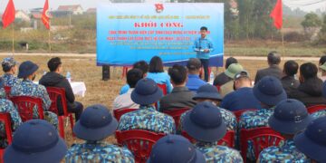Đoàn Thanh niên công ty phát huy tinh thần xung kích, tình nguyện, vì cuộc sống cộng đồng của tuổi trẻ.