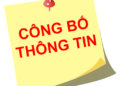 Công bố thông tin kiện toàn chức danh Tổng giám đốc, Phó Tổng giám đốc Công ty.