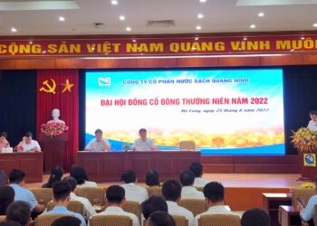 Công ty Cổ phần Nước sạch Quảng Ninh công bố thông tin biên bản và Nghị quyết Đại hội đồng cổ đông thường niên năm 2022.
